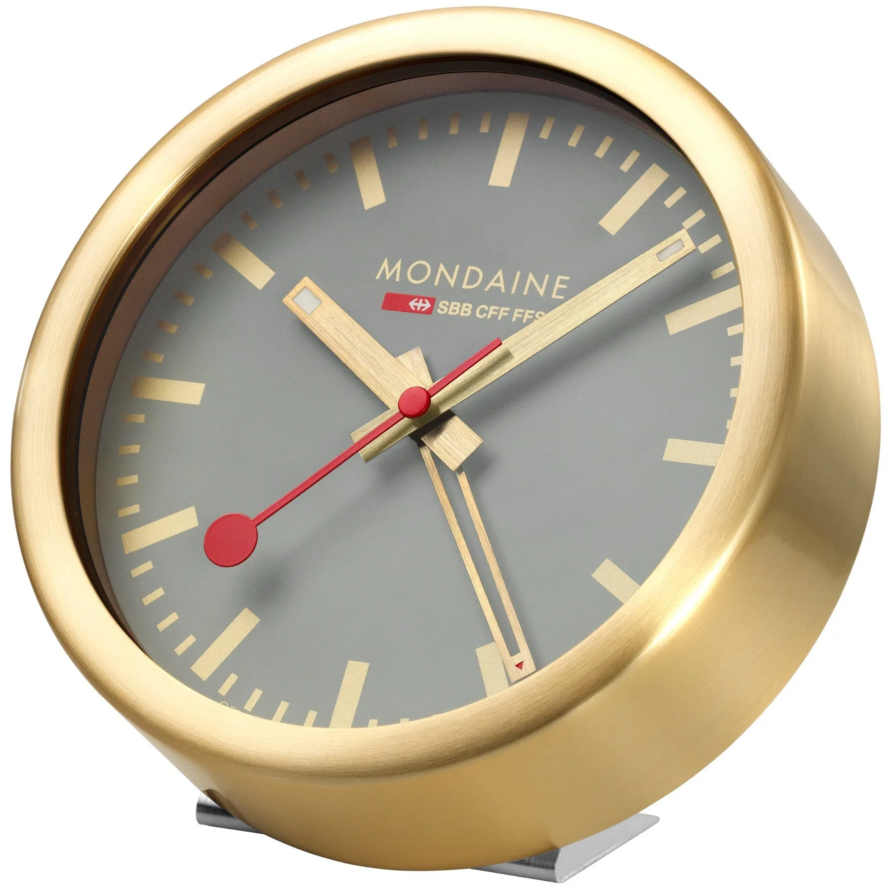 Mondaine Clock Alarm Good Gray Watch sold by C.W. Sellors product image thumbnail 3