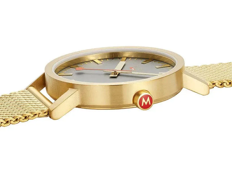 Mondaine Classic Good Gray Watch sold by C.W. Sellors product image thumbnail 4
