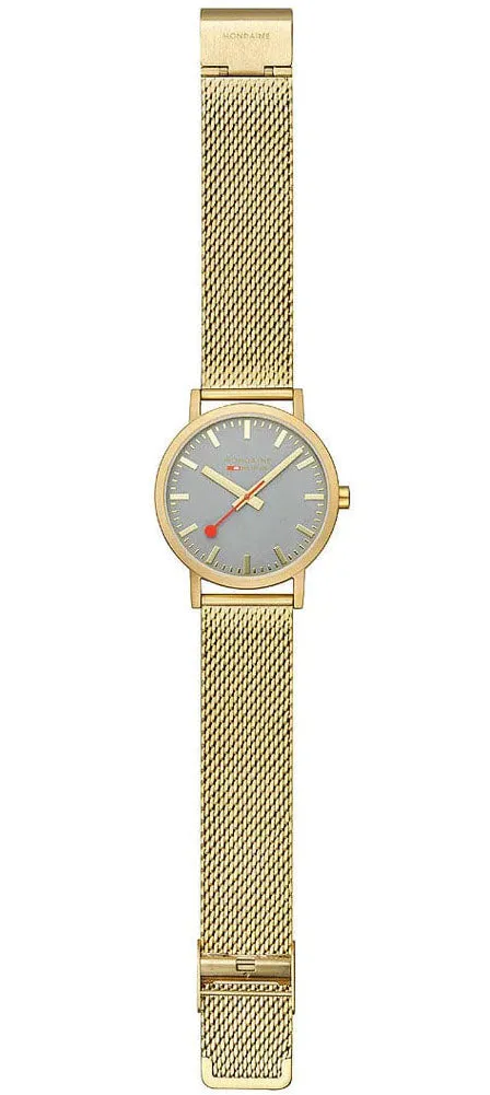 Mondaine Classic Good Gray Watch sold by C.W. Sellors product image thumbnail 5