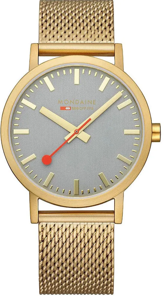 Mondaine Classic Good Gray Watch sold by C.W. Sellors product image thumbnail 2