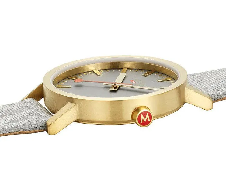 Mondaine Classic Good Gray Watch sold by C.W. Sellors product image thumbnail 3