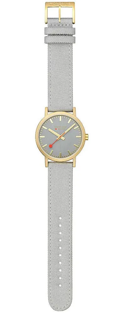 Mondaine Classic Good Gray Watch sold by C.W. Sellors product image thumbnail 4