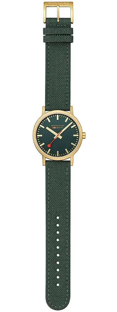 Mondaine Classic Forest Green Watch sold by C.W. Sellors product image thumbnail 4