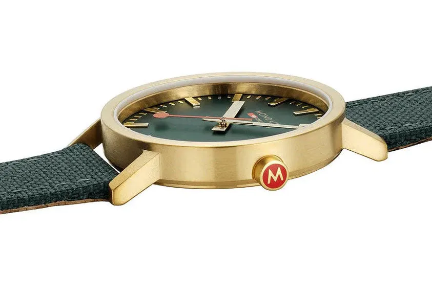 Mondaine Classic Forest Green Watch sold by C.W. Sellors product image thumbnail 3