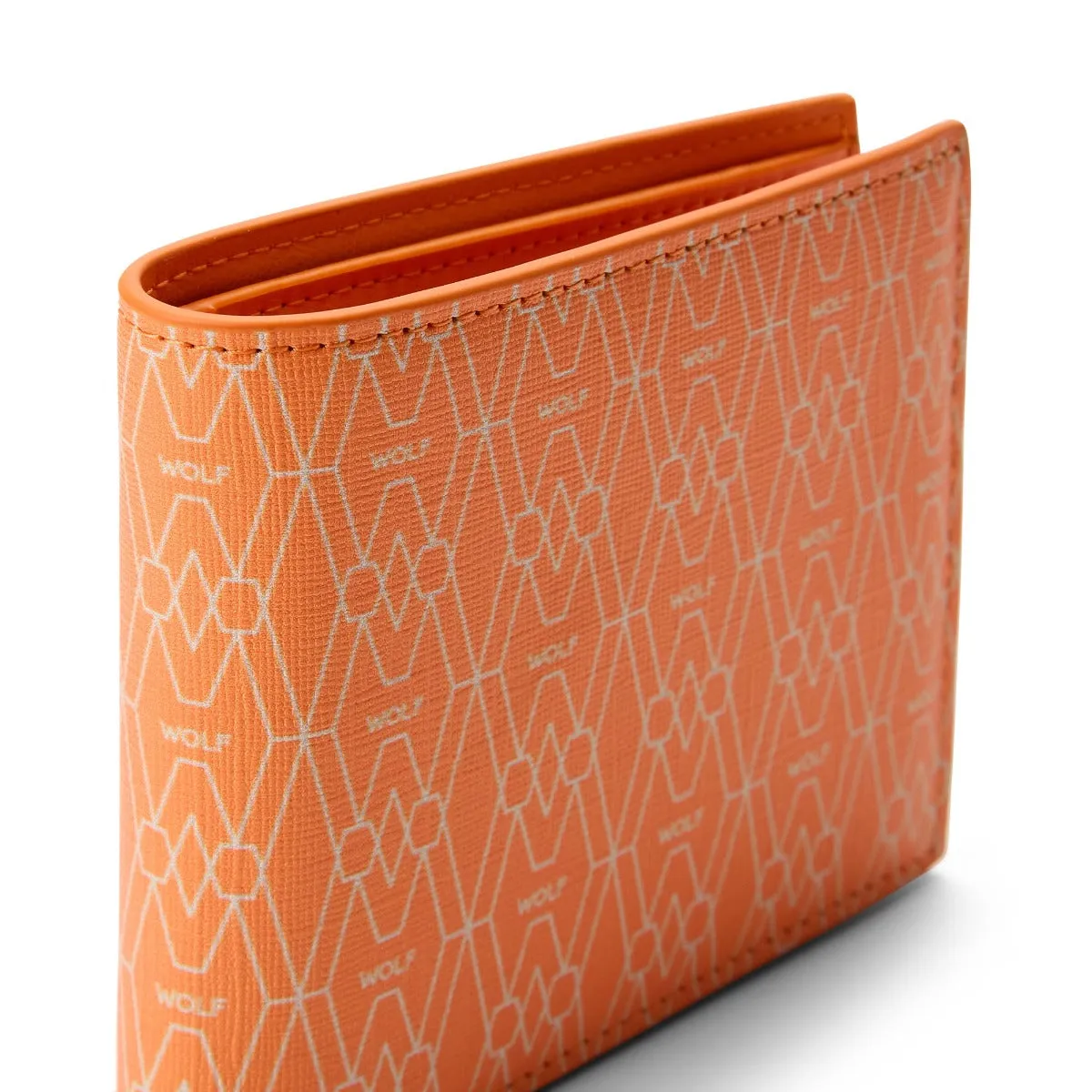 Wolf Signature Vegan Collection Orange Billfold Wallet sold by C.W. Sellors product image thumbnail 3