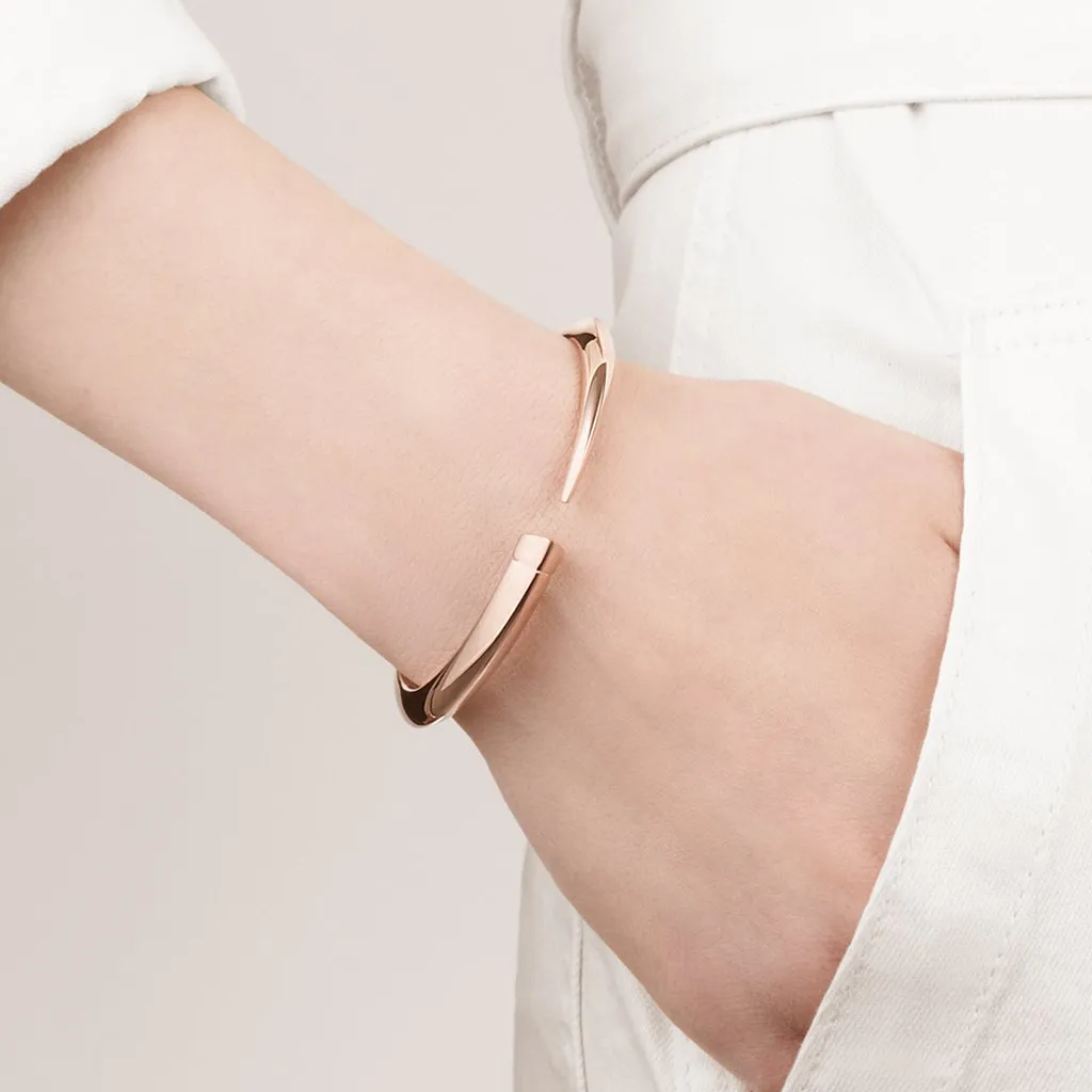 Shaun Leane Sabre 18ct Rose Gold Plated Sterling Silver Tusk Bangle D sold by C.W. Sellors product image thumbnail 2