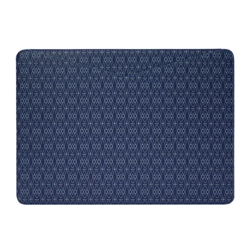 Wolf Signature Vegan Collection Blue Laptop Sleeve sold by C.W. Sellors
