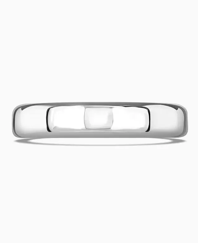 9ct White Gold 4mm Plain Band Wedding Ring sold by C.W. Sellors product image thumbnail 2