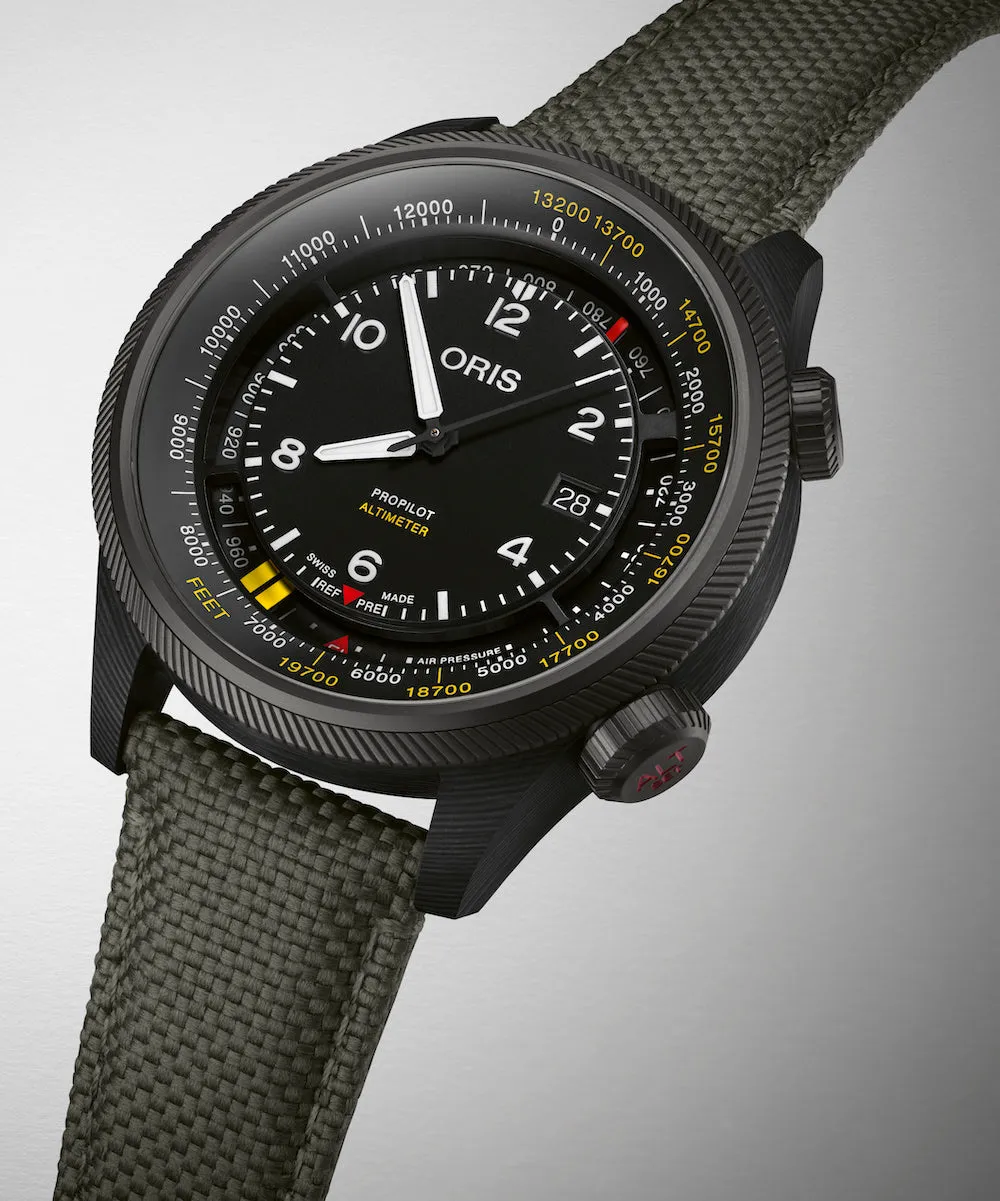 Oris ProPilot Altimeter Feet Watch sold by C.W. Sellors product image thumbnail 3