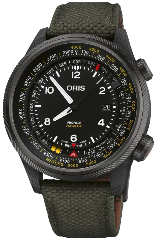 Oris ProPilot Altimeter Meters Watch made by Oris