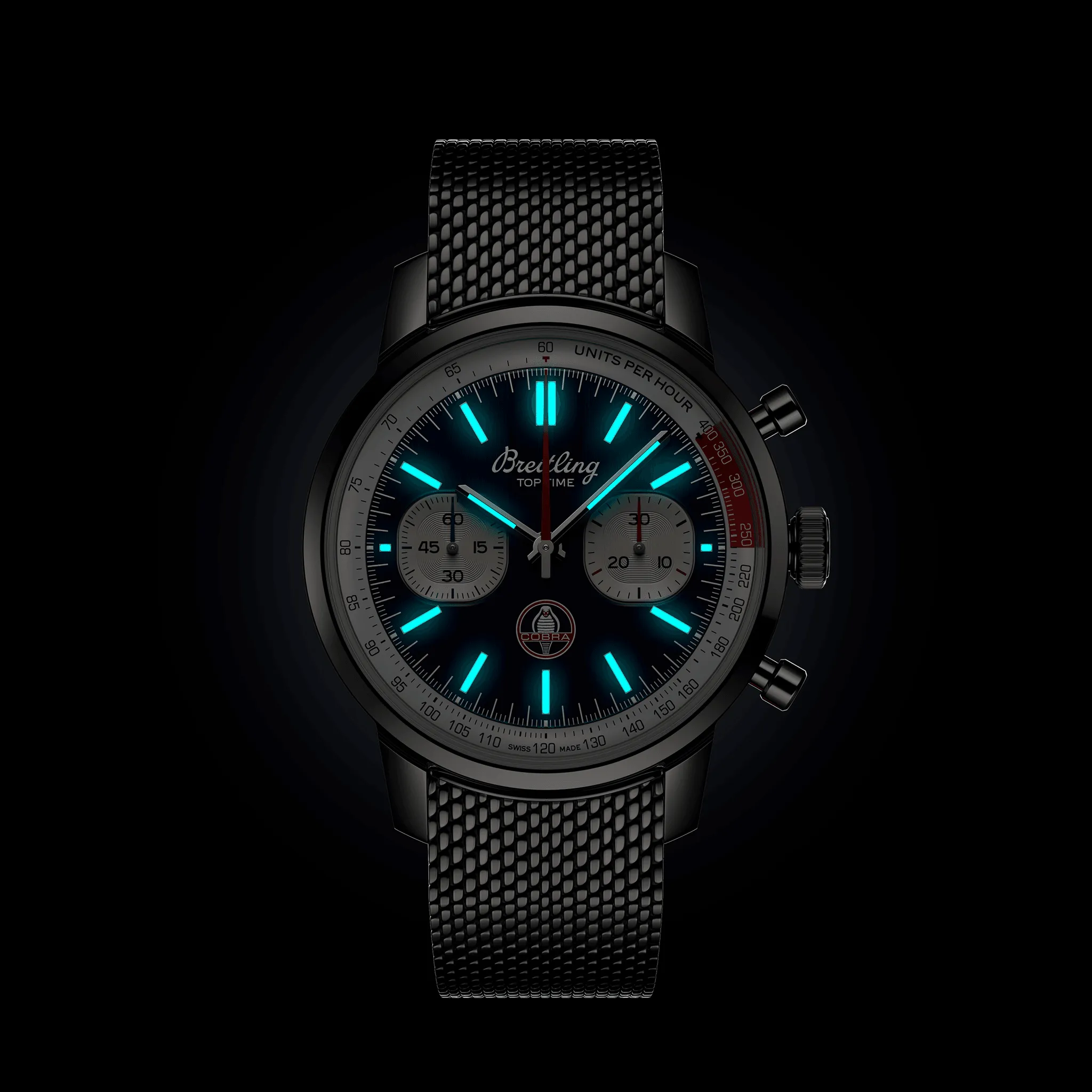 Breitling Top Time B01 41 Cobra Watch sold by C.W. Sellors product image thumbnail 5