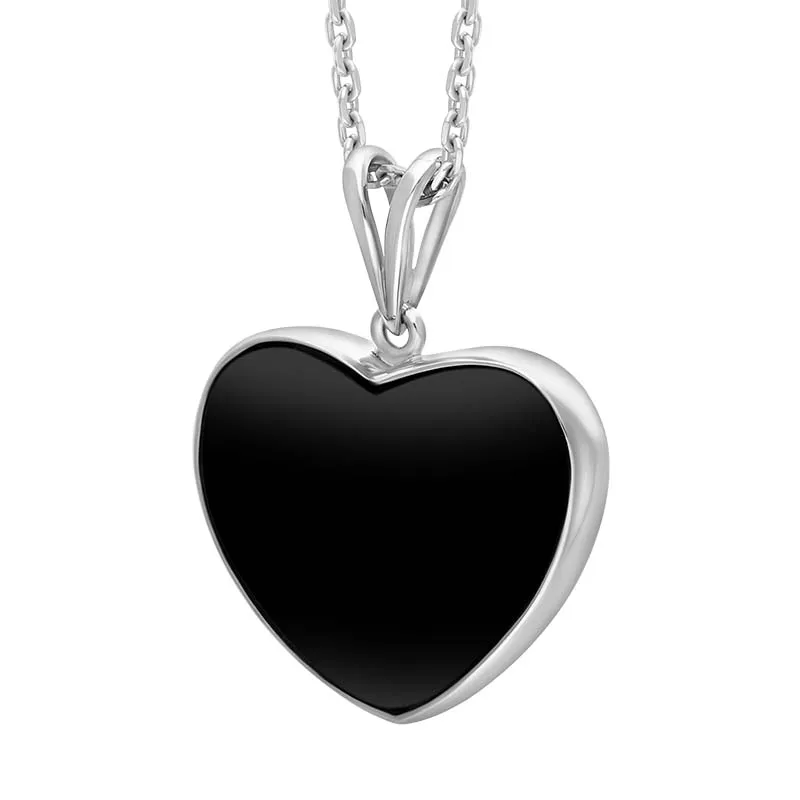 Sterling Silver Whitby Jet Split Bale Necklace sold by C.W. Sellors product image thumbnail 2