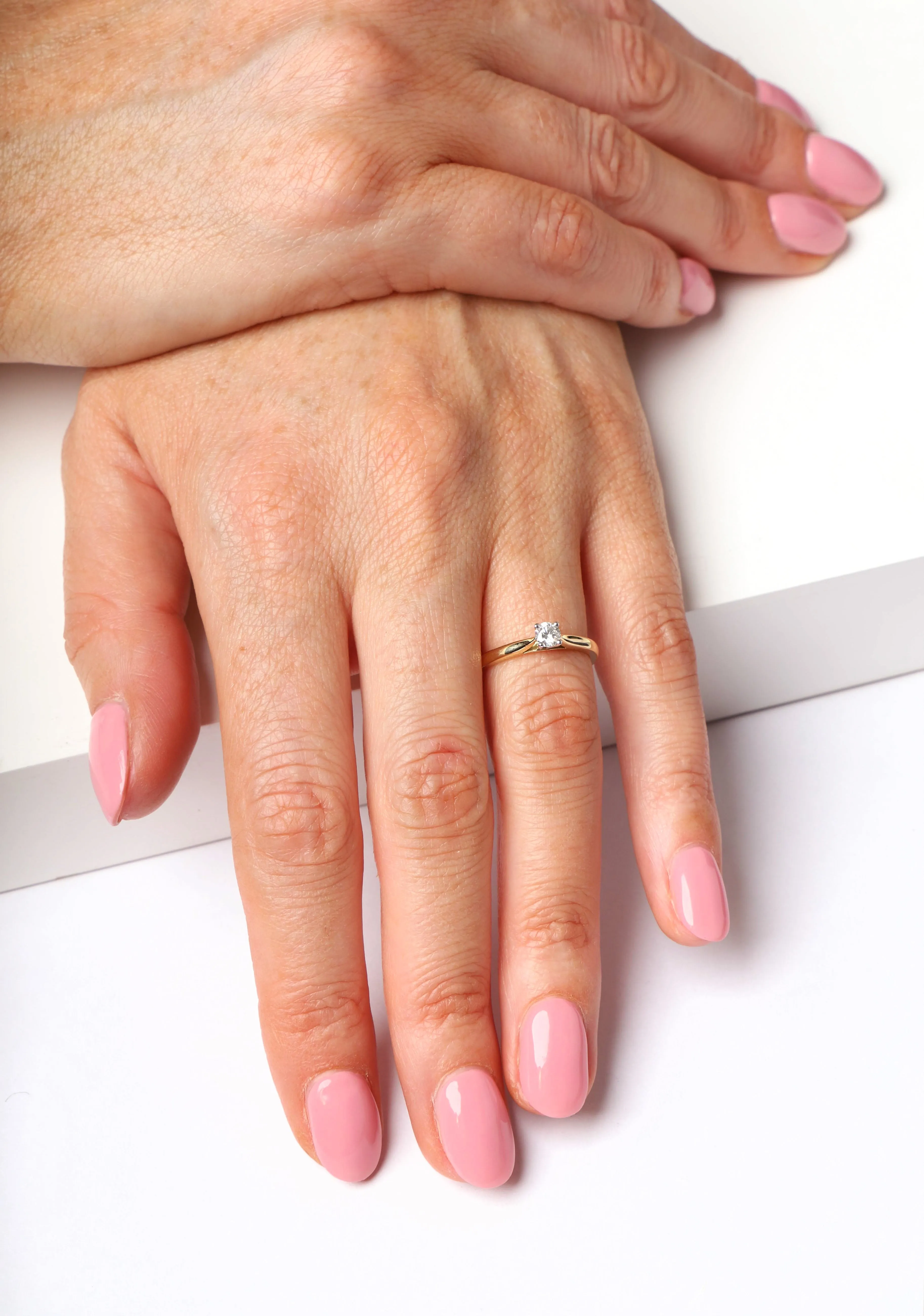 18ct Yellow Gold 0.20ct Diamond Round Brilliant Cut Solitaire Ring sold by C.W. Sellors product image thumbnail 4