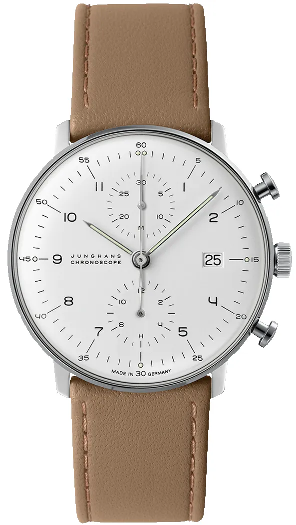 Junghans Max Bill Chronoscope Watch sold by C.W. Sellors