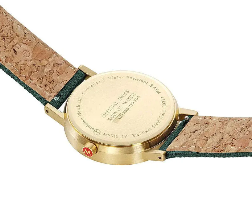 Mondaine Classic Forest Green Watch sold by C.W. Sellors product image thumbnail 3