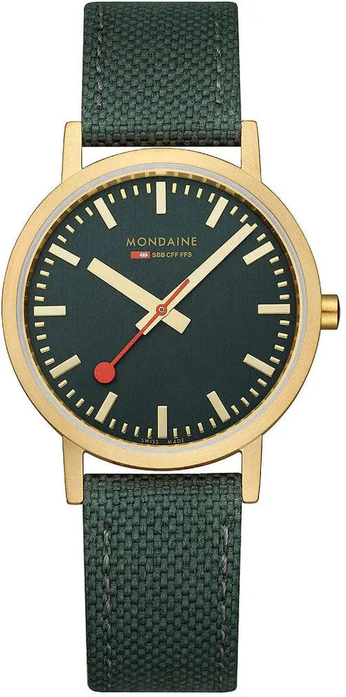 Mondaine Classic Forest Green Watch sold by C.W. Sellors product image thumbnail 5