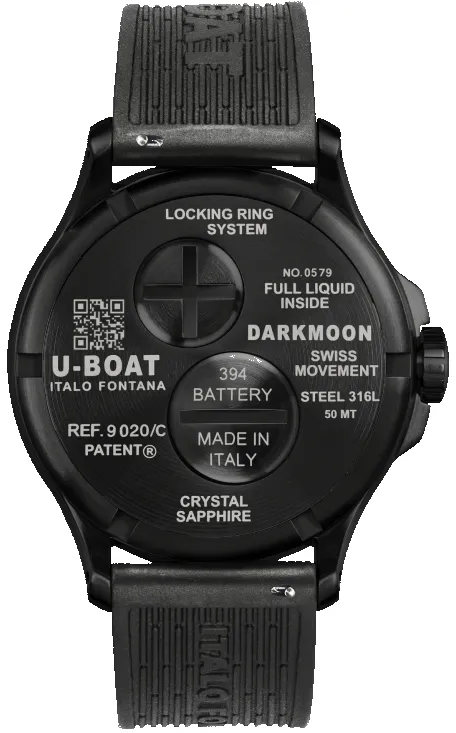 U-Boat Darkmoon Blue PVD Soleil Watch sold by C.W. Sellors product image thumbnail 2