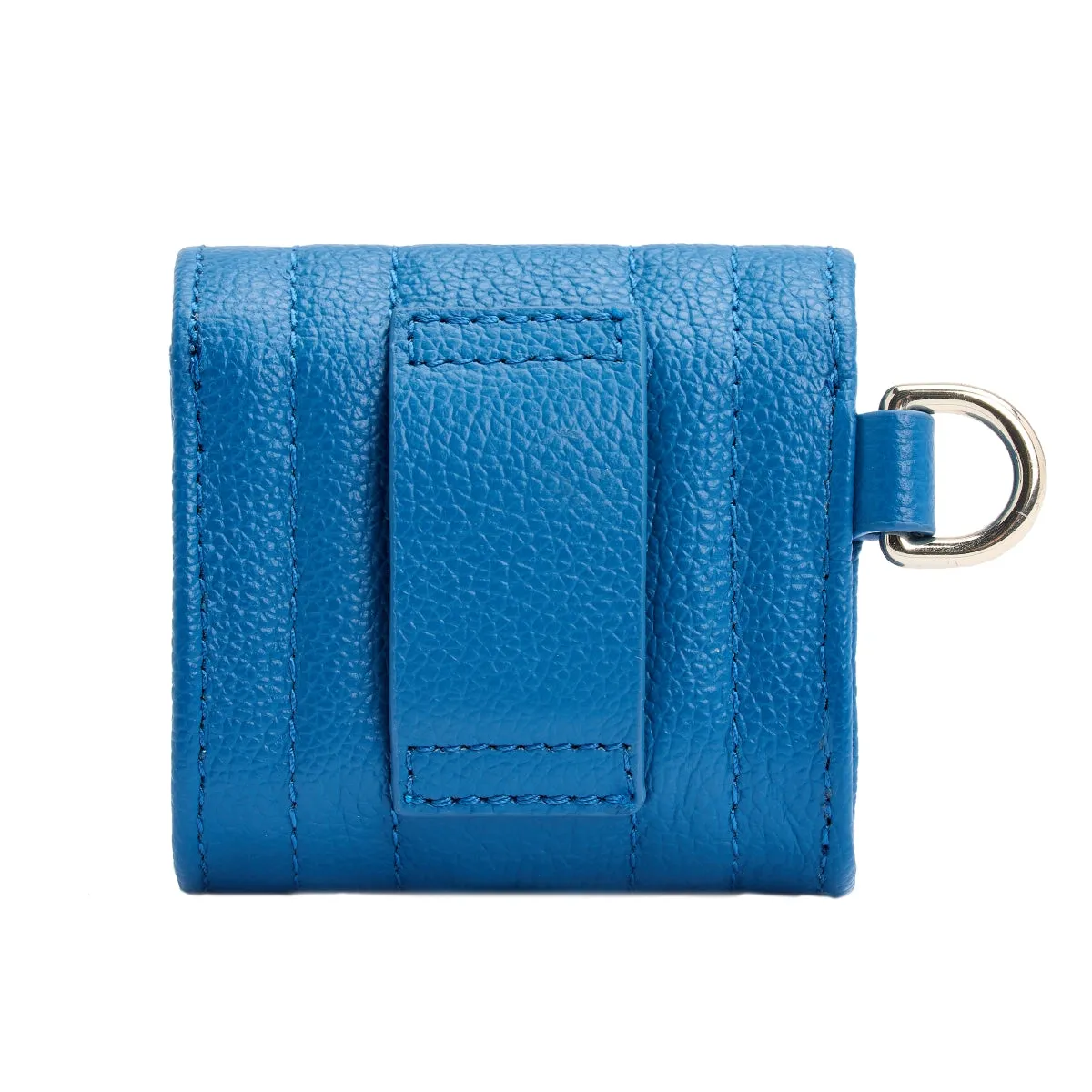 Wolf Mimi Collection Leather Blue Earpods Case with Wristlet sold by C.W. Sellors product image thumbnail 2