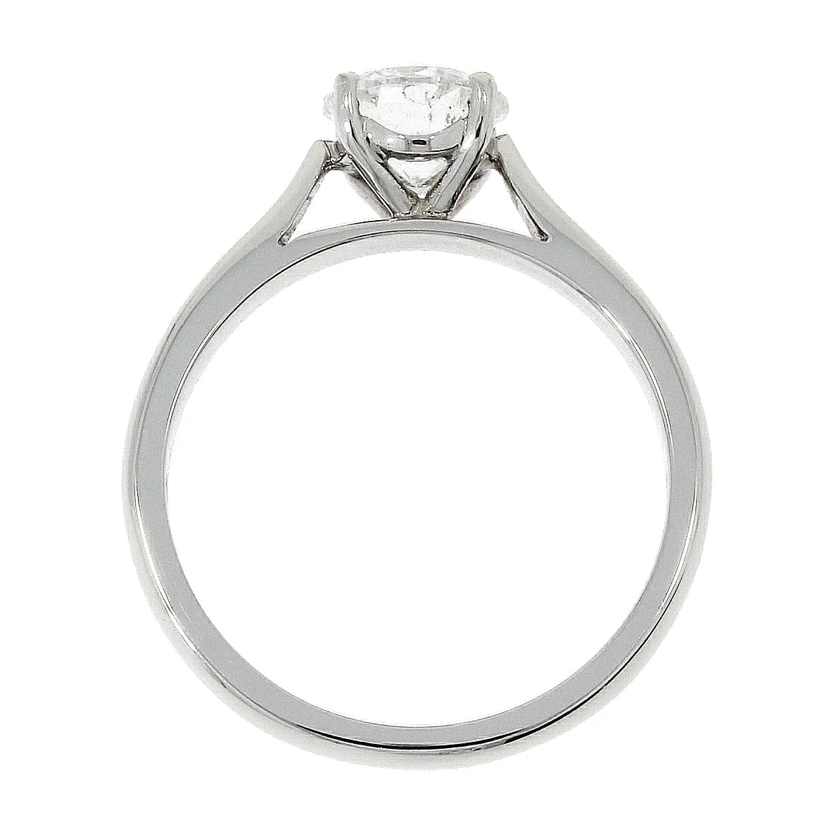Platinum 1.00ct Diamond Brilliant Diamond Cut Solitaire Ring sold by C.W. Sellors product image thumbnail 2