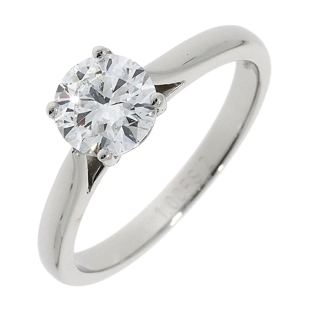 Platinum 1.00ct Diamond Brilliant Diamond Cut Solitaire Ring sold by C.W. Sellors