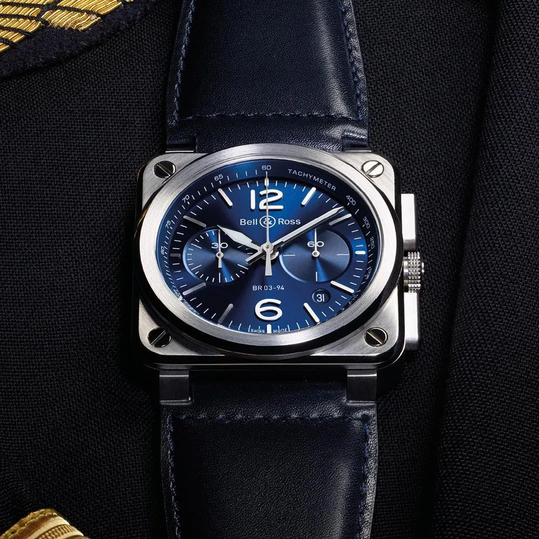 Bell & Ross BR 03 94 Blue Steel Watch sold by C.W. Sellors product image thumbnail 2