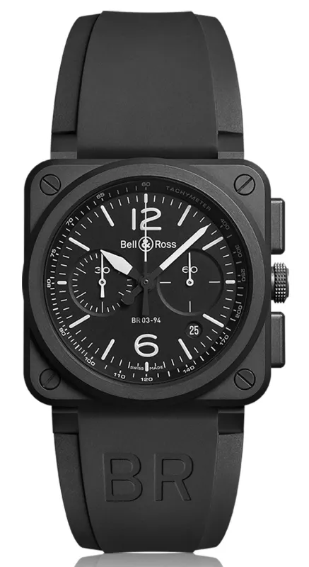 Bell & Ross BR 03 94 Black Matte Watch made by C.W. Sellors
