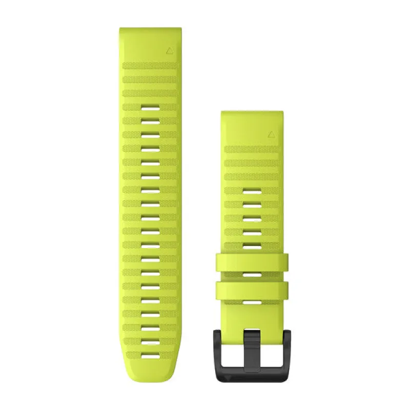 Garmin Strap QuickFit 22 Amp Yellow Silicone made by Garmin