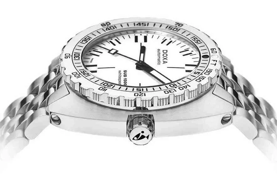 Doxa SUB 1500T Whitepearl Bracelet Watch sold by C.W. Sellors product image thumbnail 2