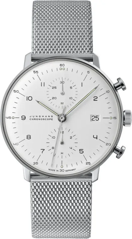 Junghans Max Bill Chronoscope Watch made by C.W. Sellors