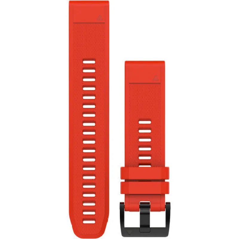 Garmin Watch Bands QuickFit 22 Flame Red Silicone made by C.W. Sellors