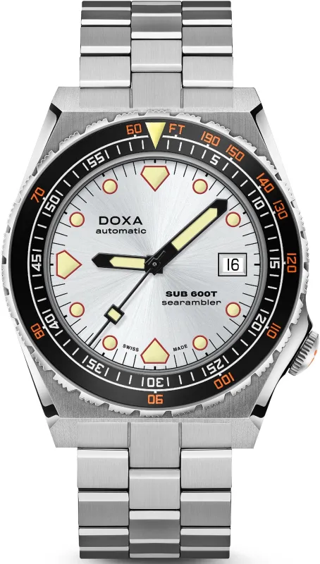 Doxa SUB 600T Searambler Bracelet Watch made by C.W. Sellors