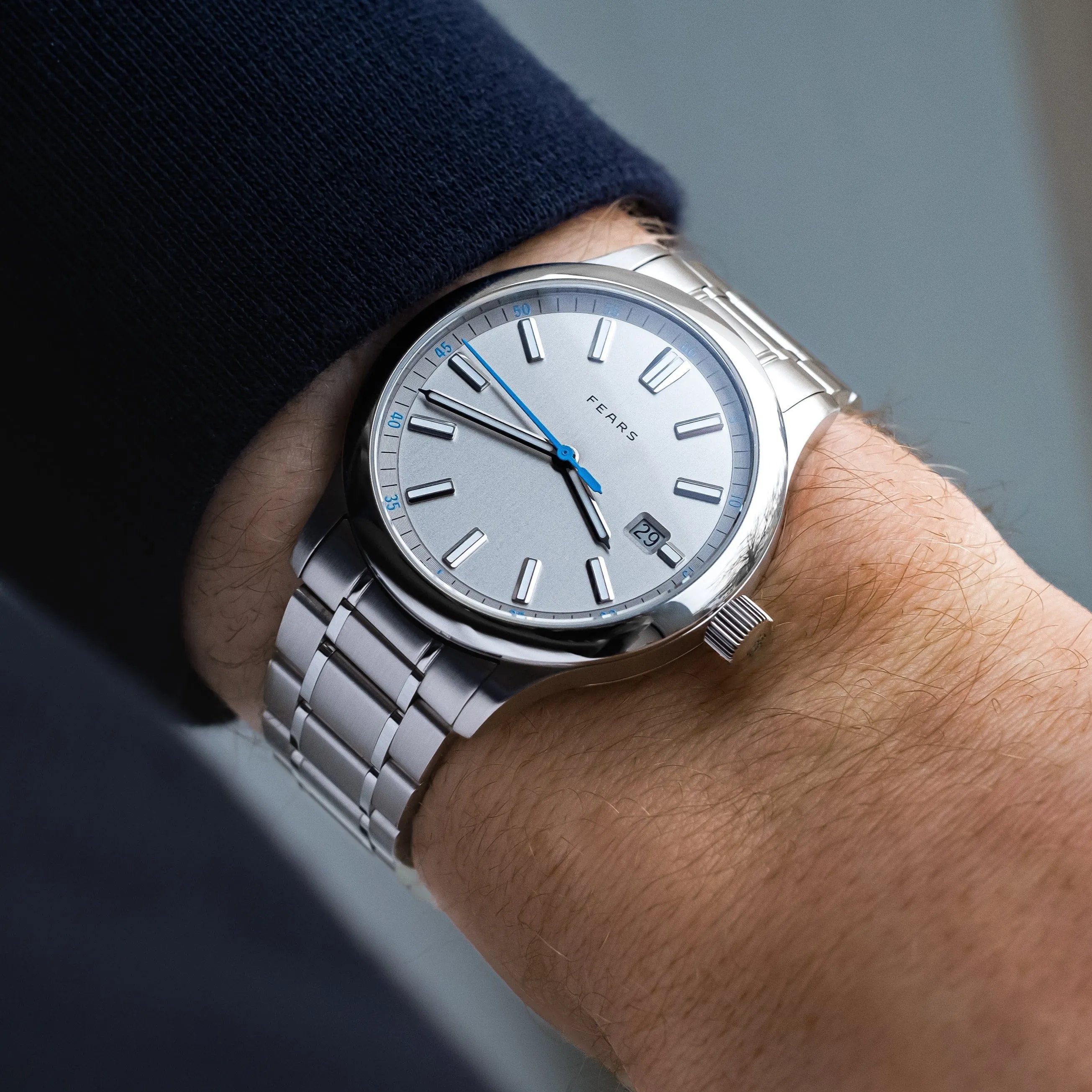Fears Redcliff 39.5 Date Pewter Grey Bracelet Watch sold by C.W. Sellors product image thumbnail 2
