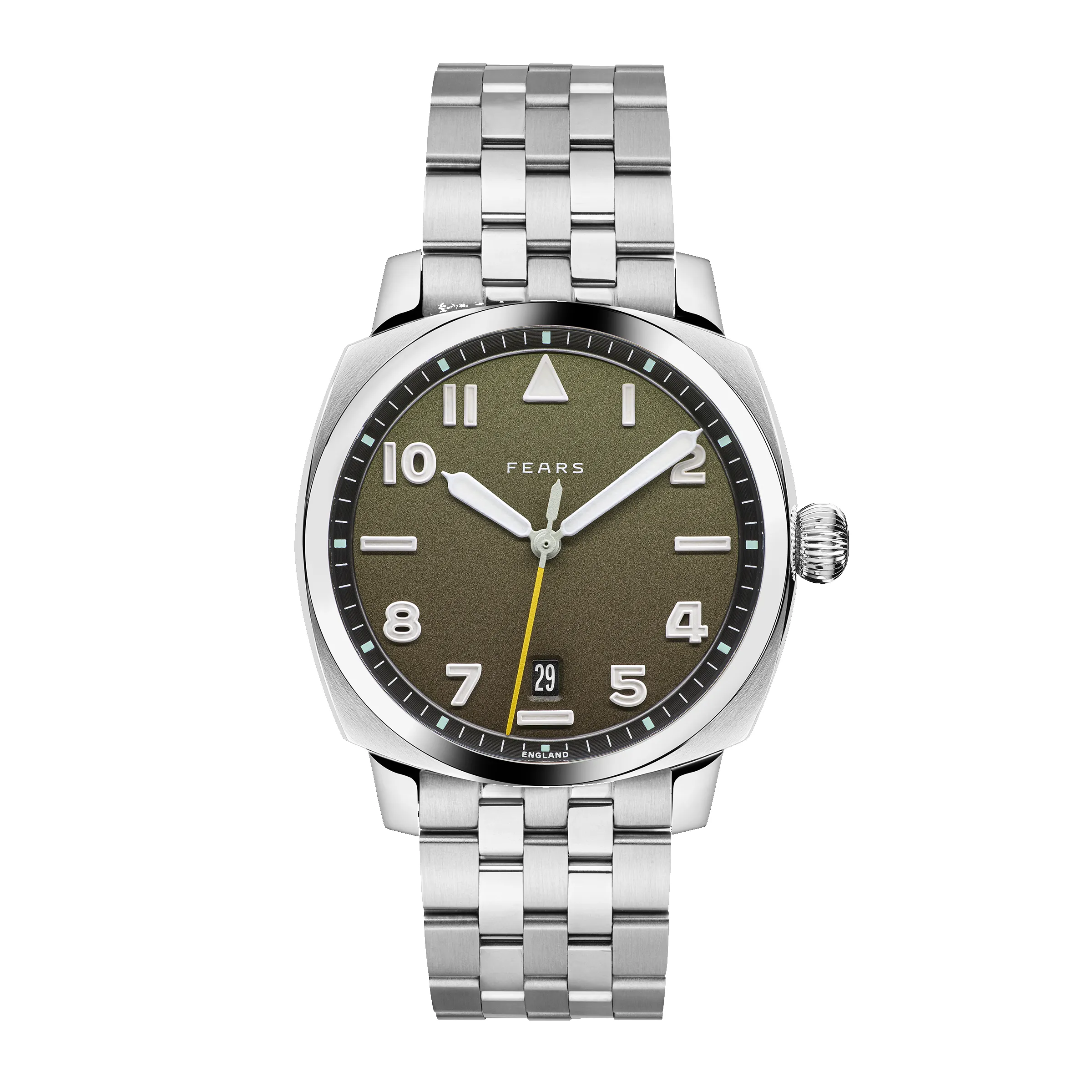 Fears Brunswick 40 Filton Squadron Green Bracelet Watch sold by C.W. Sellors
