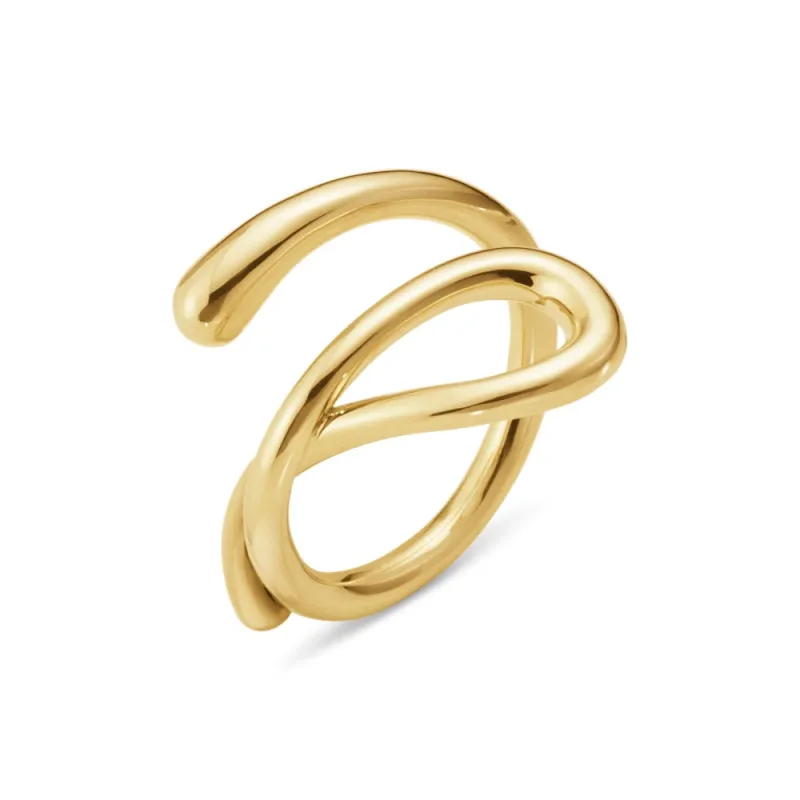 Georg Jensen Mercy 18ct Yellow Gold Ring made by Georg Jensen