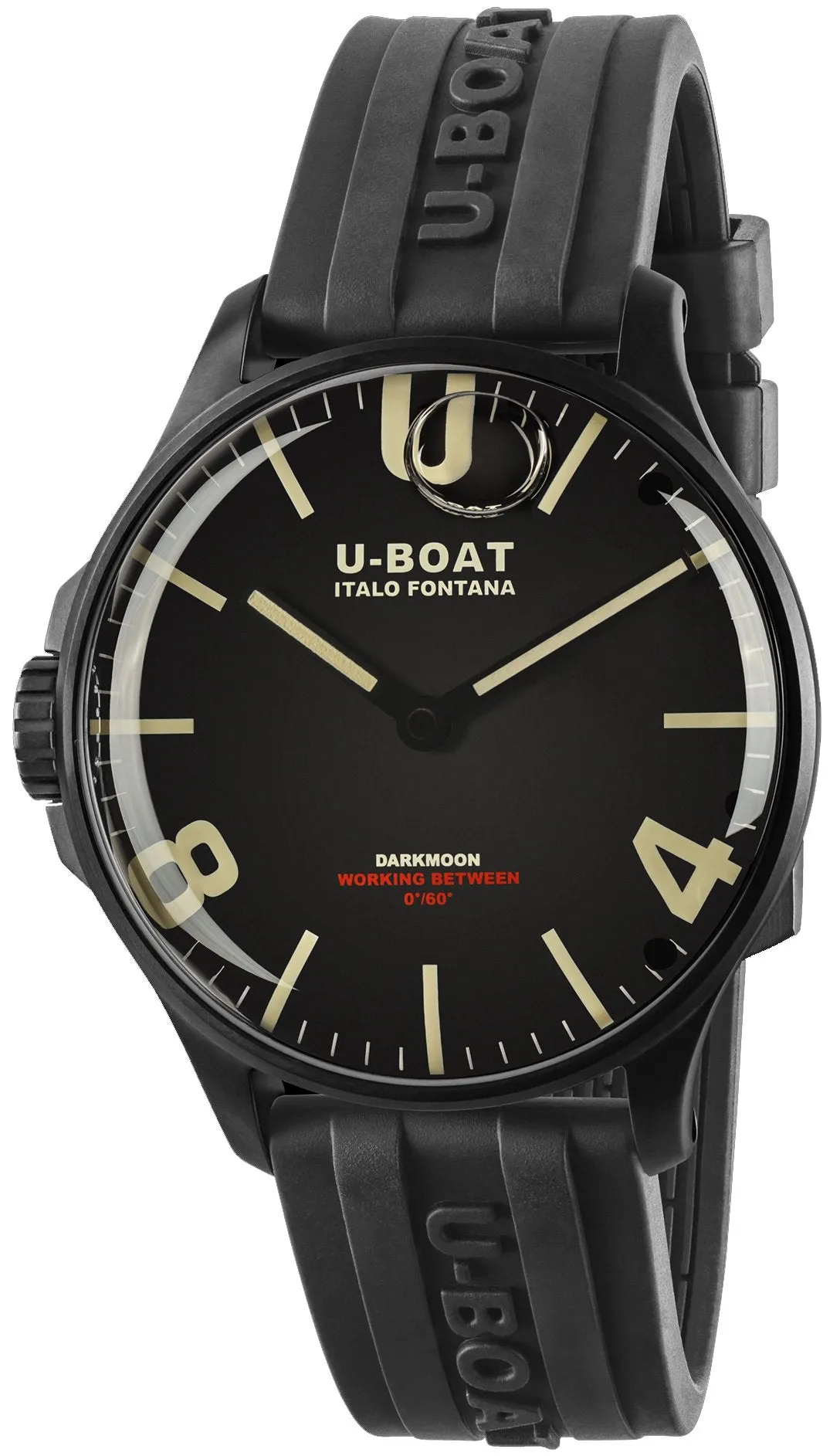 U-Boat Darkmoon 44 Black PVD Watch sold by C.W. Sellors