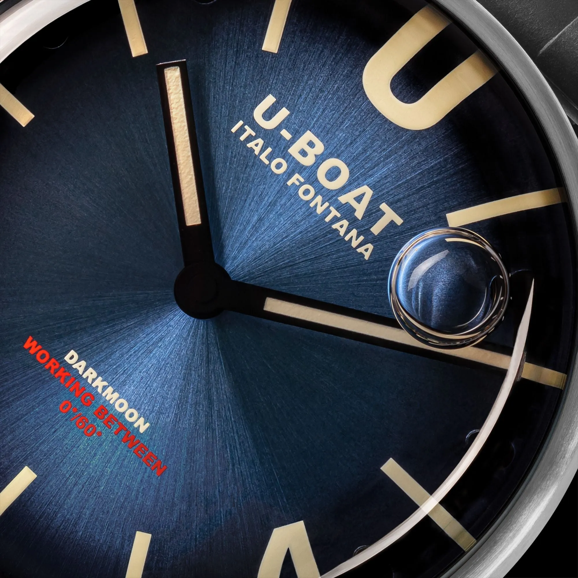 U-Boat Darkmoon Imperial Blue SS Watch sold by C.W. Sellors product image thumbnail 3