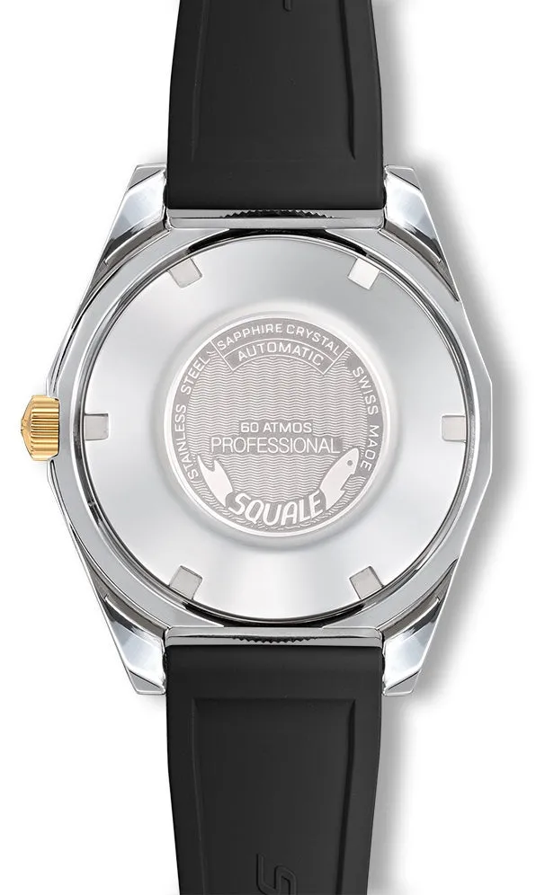 Squale Matic S Two Tone Mosaic Rubber Watch sold by C.W. Sellors product image thumbnail 4