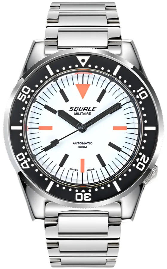 Squale 1521 Full Luminous Militaire Bracelet Watch sold by C.W. Sellors