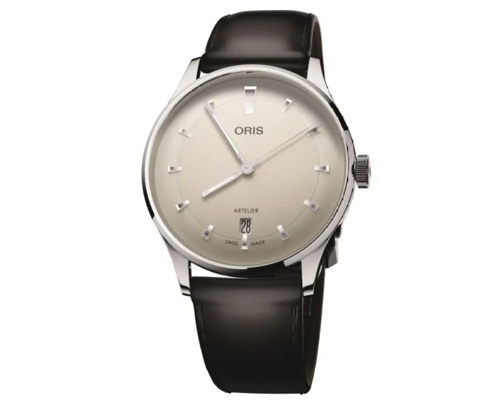 Oris Artelier Date 38mm White Watch made by Oris