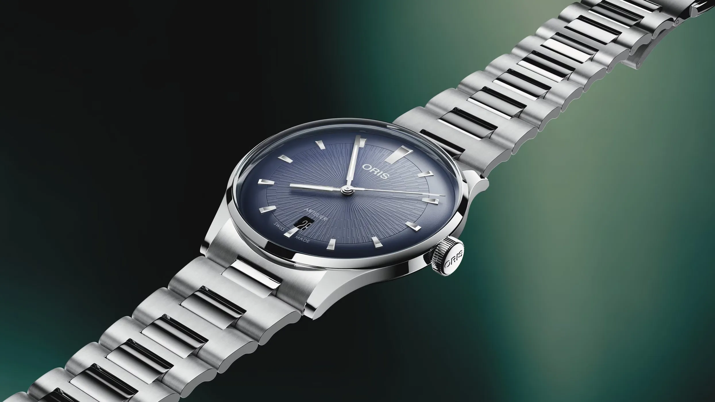 Oris Artelier Date 38mm Stainless Steel Watch sold by C.W. Sellors product image thumbnail 2