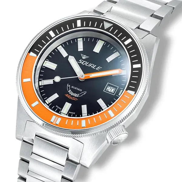 Squale Watch Matic Satin Orange sold by C.W. Sellors product image thumbnail 3