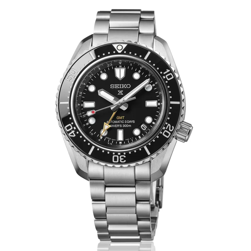 Seiko Prospex 1968 Heritage Diver's GMT Watch made by Seiko