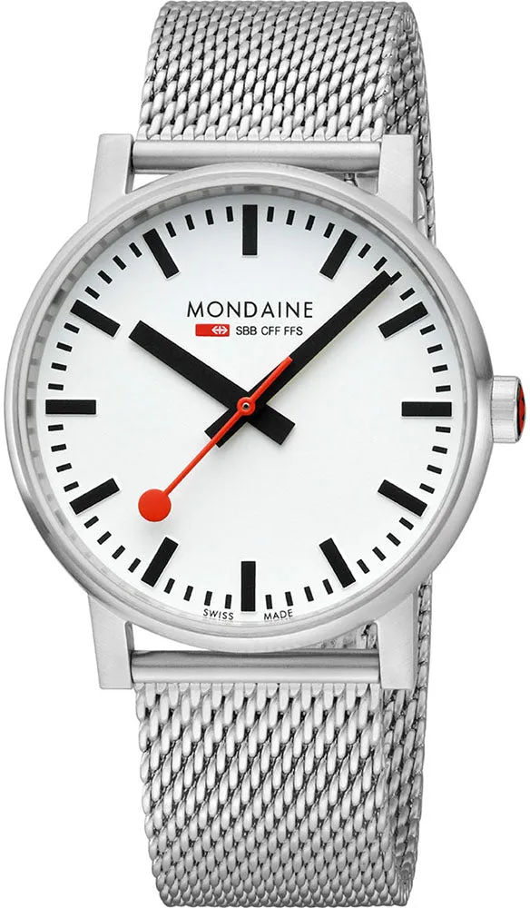 Mondaine Evo2 White Watch sold by C.W. Sellors