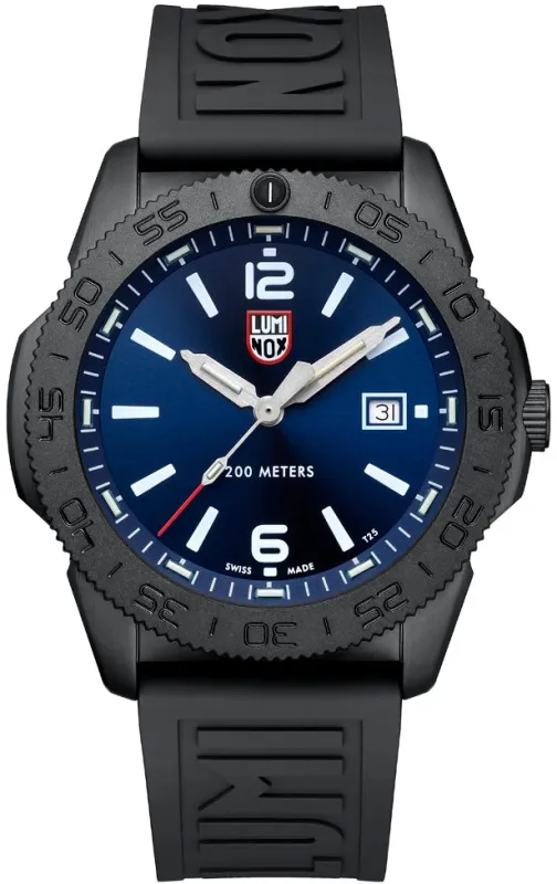 Luminox Pacific Diver Black Steel Blue Watch made by C.W. Sellors