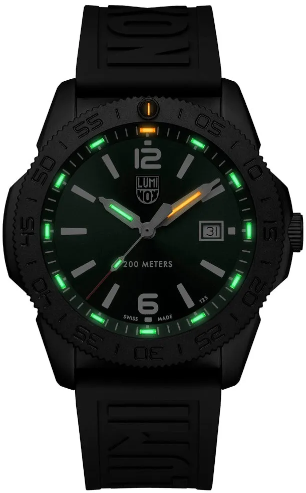 Luminox Pacific Diver Black Steel Green Watch sold by C.W. Sellors product image thumbnail 2