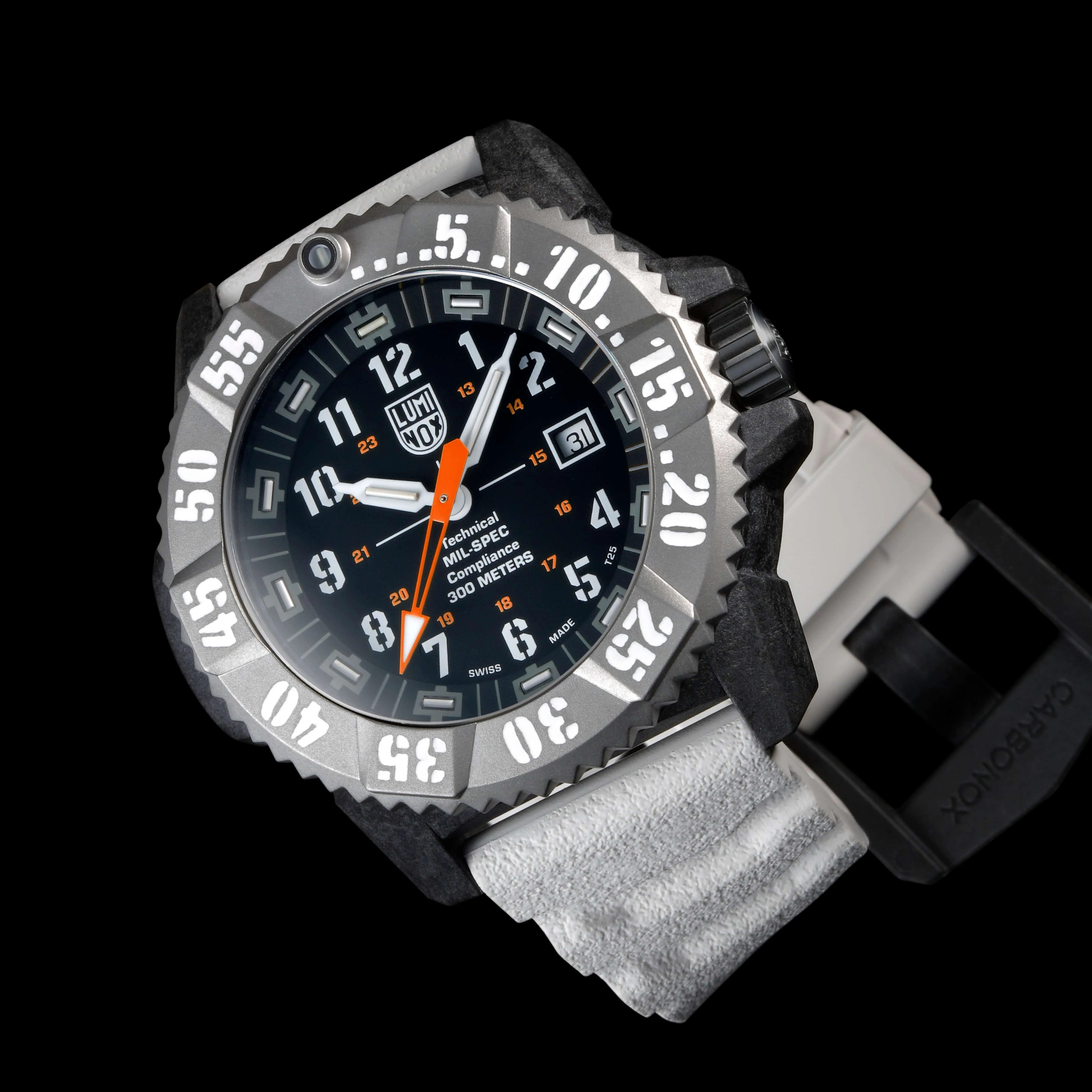 Luminox Mil-Spec 3350 Series White sold by C.W. Sellors product image thumbnail 4