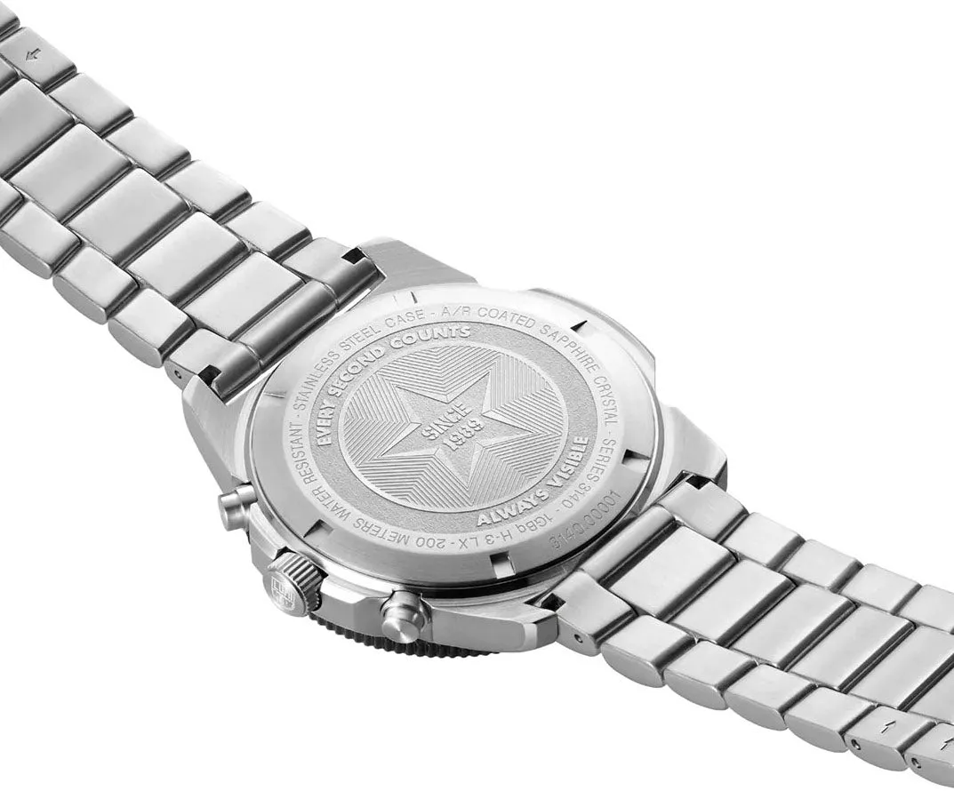 Luminox Sea Pacific Diver Chronograph 3140 Black Black Watch sold by C.W. Sellors product image thumbnail 4