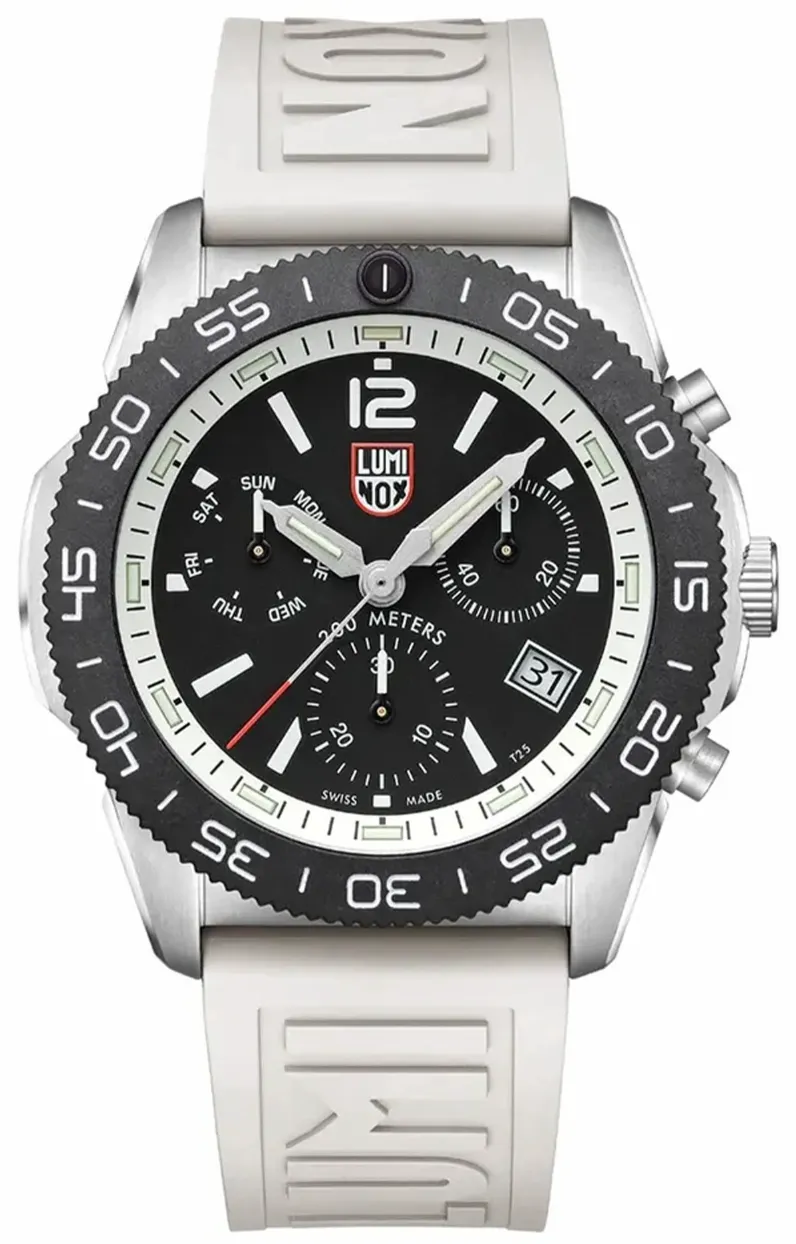 Luminox Sea Pacific Diver Chronograph 3140 Black White Watch sold by C.W. Sellors