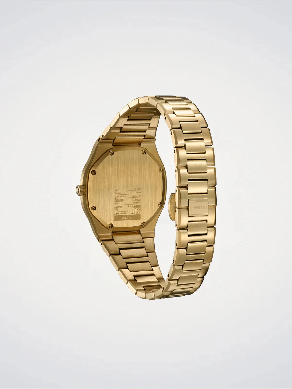 D1 Milano Gold Mellow Ultra Thin Watch sold by C.W. Sellors product image thumbnail 4