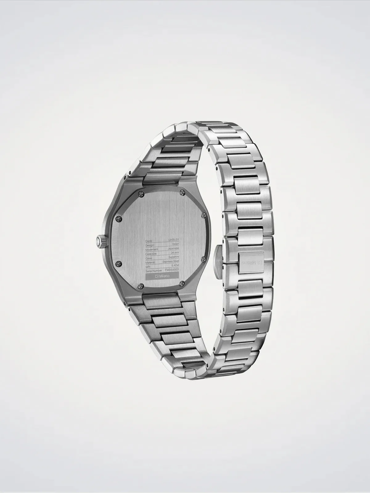 D1 Milano Silver Mellow Ultra Thin Watch sold by C.W. Sellors product image thumbnail 4